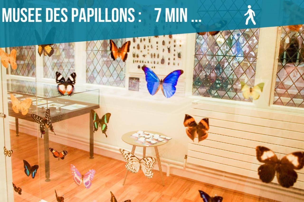 L'Echappee Belle - Terrasse 25M2 - Centre Ville - Lit Queen Size 圣康坦 外观 照片